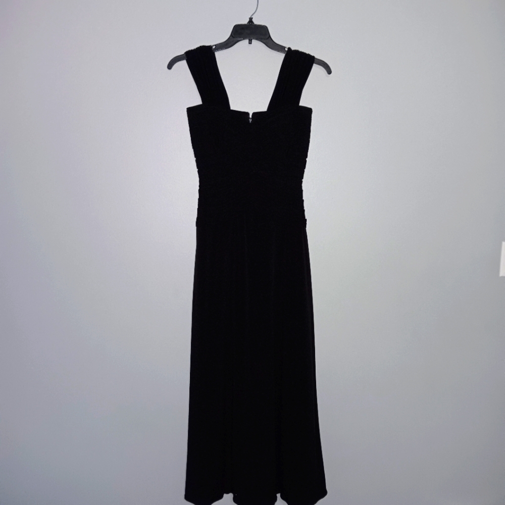 Tadashi women's maxi dress black size XS